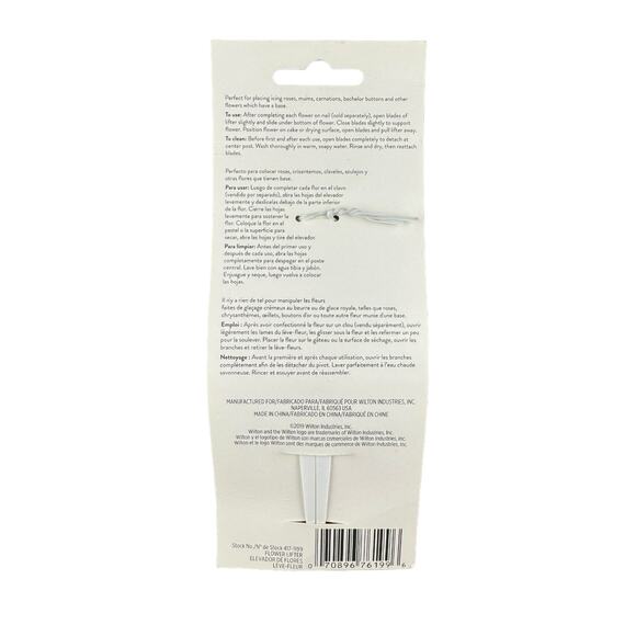 Wilton Flower Lifter Angled Cake Decorating Scissors NWT - Picture 2 of 2